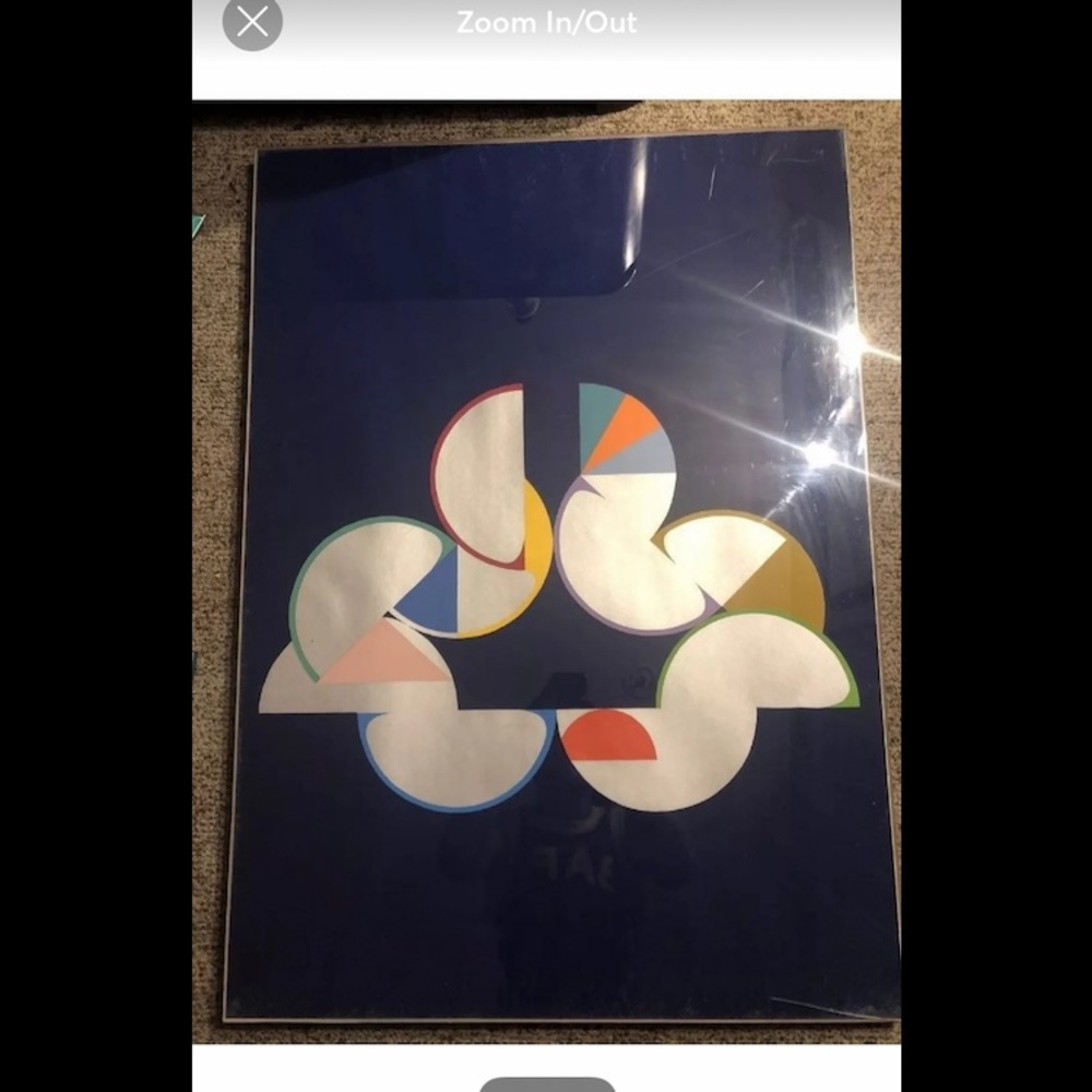 Philadelphia Bob Rivera One Of a kind Art Glass Painting that I got straight fro